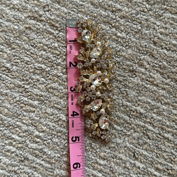 Bridal brooch pin - Picture 5 of 5